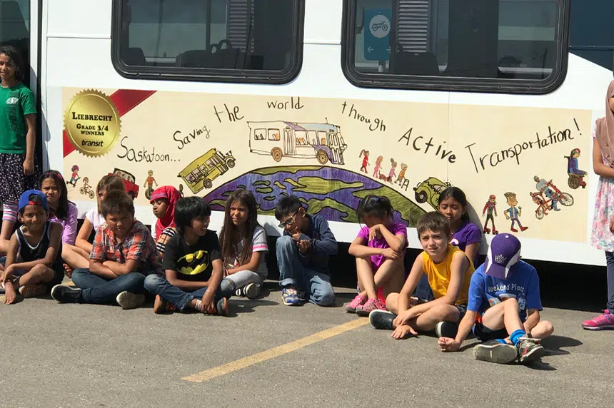 Saskatoon Transit taps student artwork for city bus | 650 CKOM