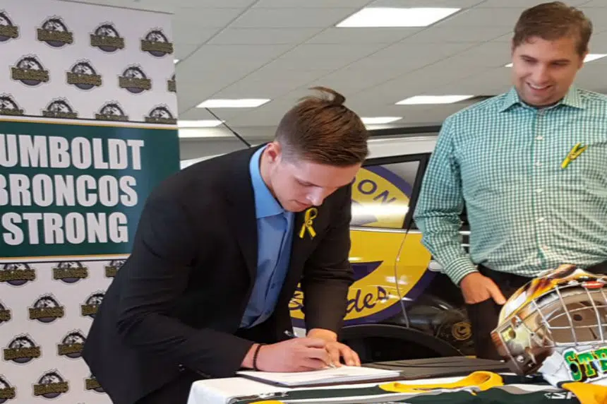 Former Bronco Xavier Labelle lands job with Saskatoon Blades 650 CKOM