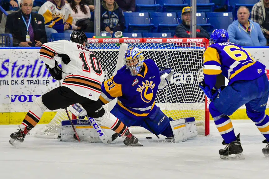 Blades comeback falls short, Hitmen win in overtime 650 CKOM