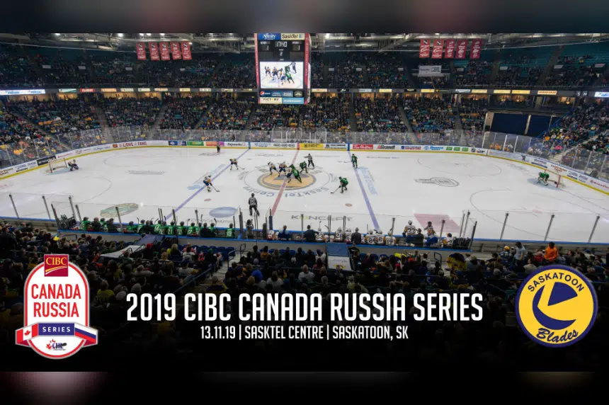 Saskatoon to host game in Canada Russia Series 650 CKOM