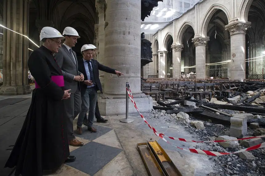 Trudeau Offers Canadian Lumber, Steel To Help Rebuild Notre Dame 