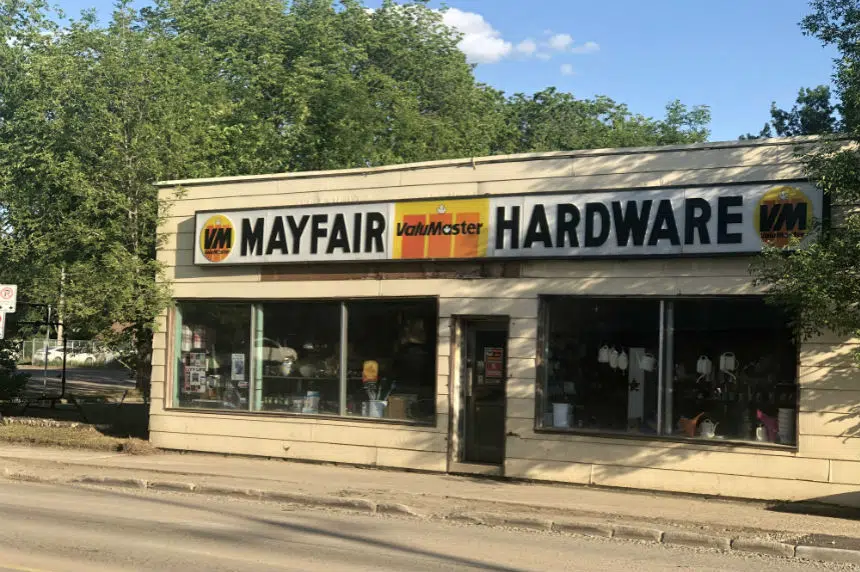 Mayfair Hardware getting ready for 70th celebration 650 CKOM