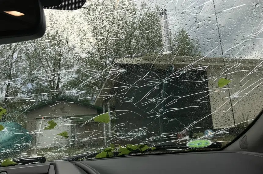 Heavy rain, tennis ballsized hail batters Lake Diefenbaker 650 CKOM