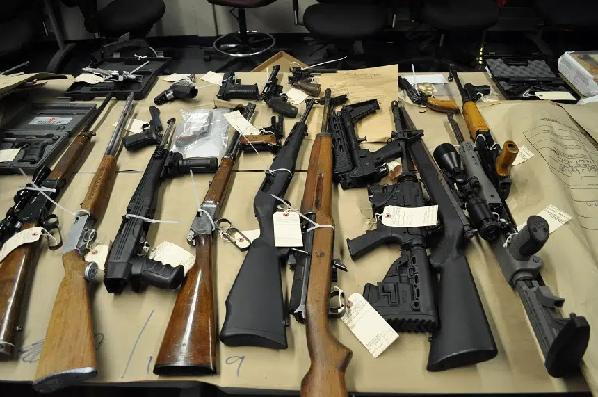 North Battleford search warrant turns up $750K worth of drugs, dozens of guns