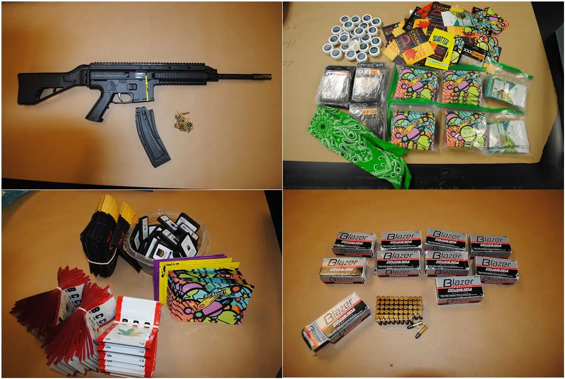 12-year-old and 21-year-old charged in drugs and weapons seizure