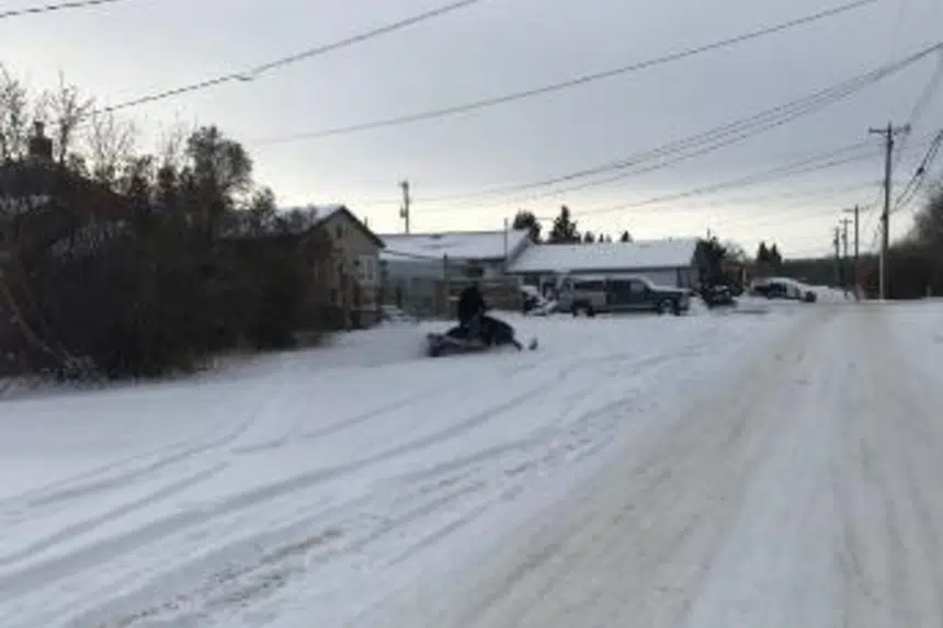 Man arrested in Alberta bank robbery where suspect allegedly fled on snowmobile