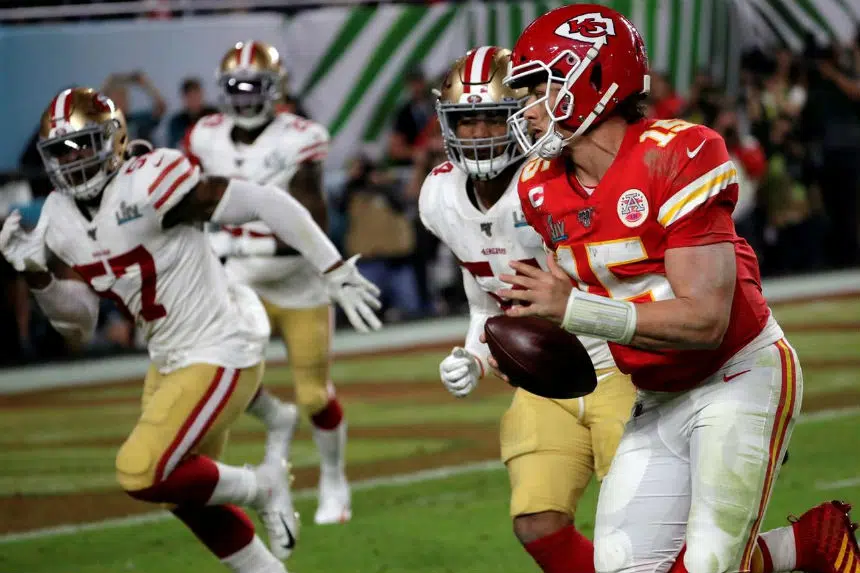 Mahomes leads Chiefs’ rally past 49ers in Super Bowl, 31-20