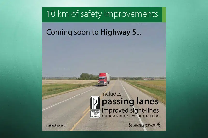Improvement on Highway 5 set to start in the spring