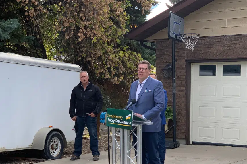 Sask. Party unveils new home renovation tax credit on Day 1 of campaign