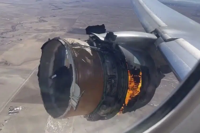Boeing: 777s with type of engine that blew apart should be grounded