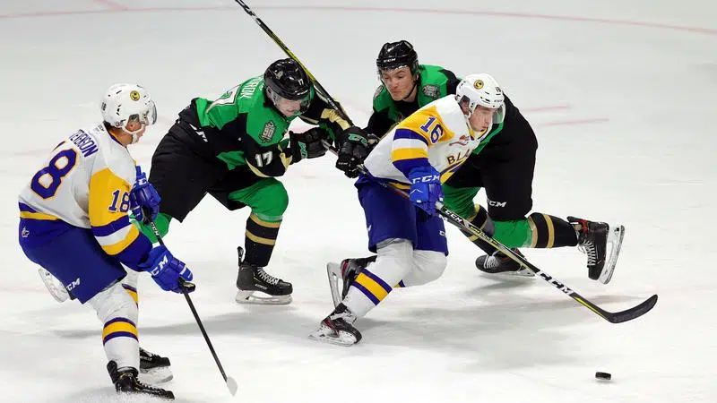 Raiders lose first in regulation to Blades