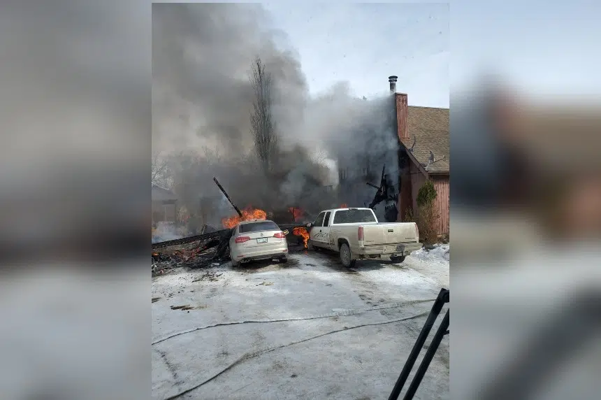 Dog dies in garage fire in RM of Corman Park 650 CKOM