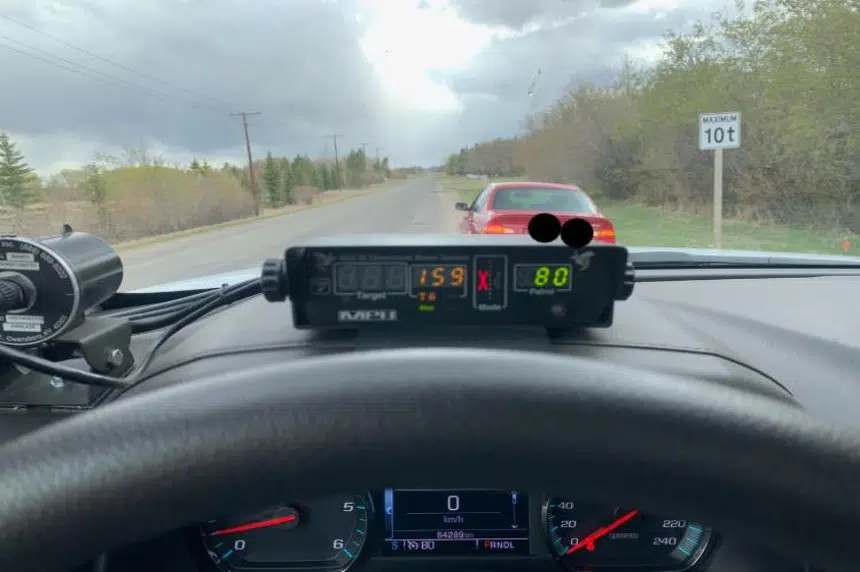Sask. driver justifies speeding by trying to ‘knock the rust off the brake rotors’