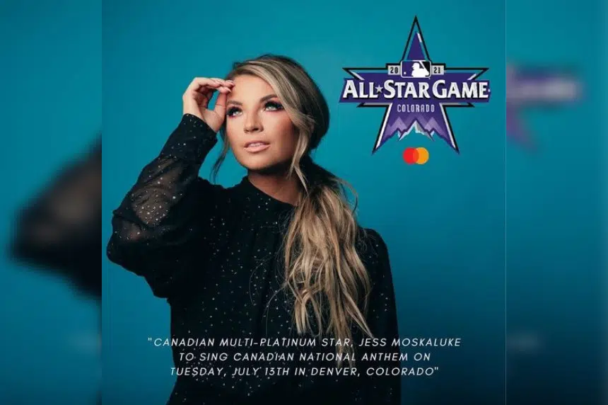 Sask. country singer invited to sing anthem at MLB All-Star game