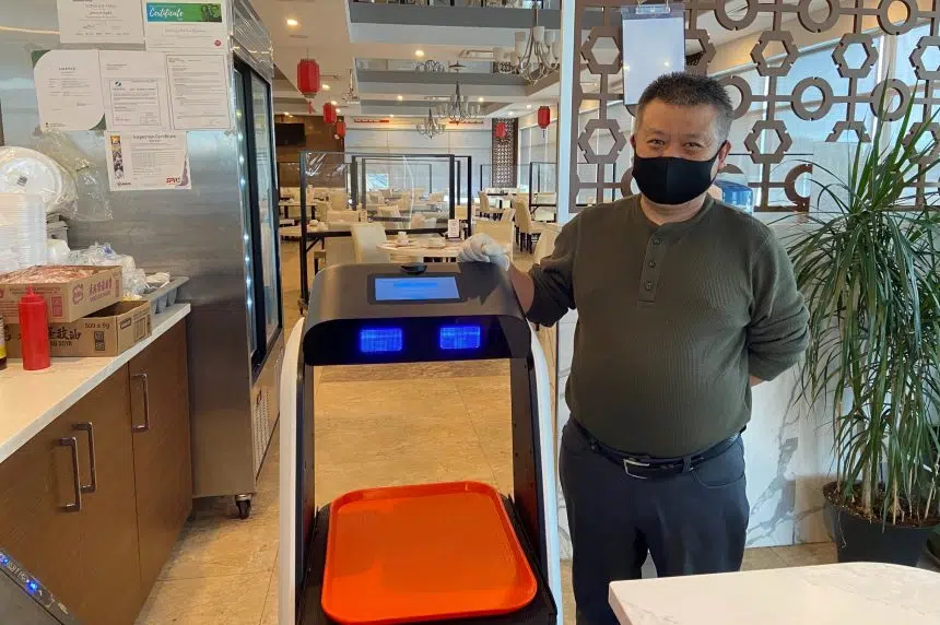 Saskatoon restaurant introduces robot server during pandemic 650 CKOM
