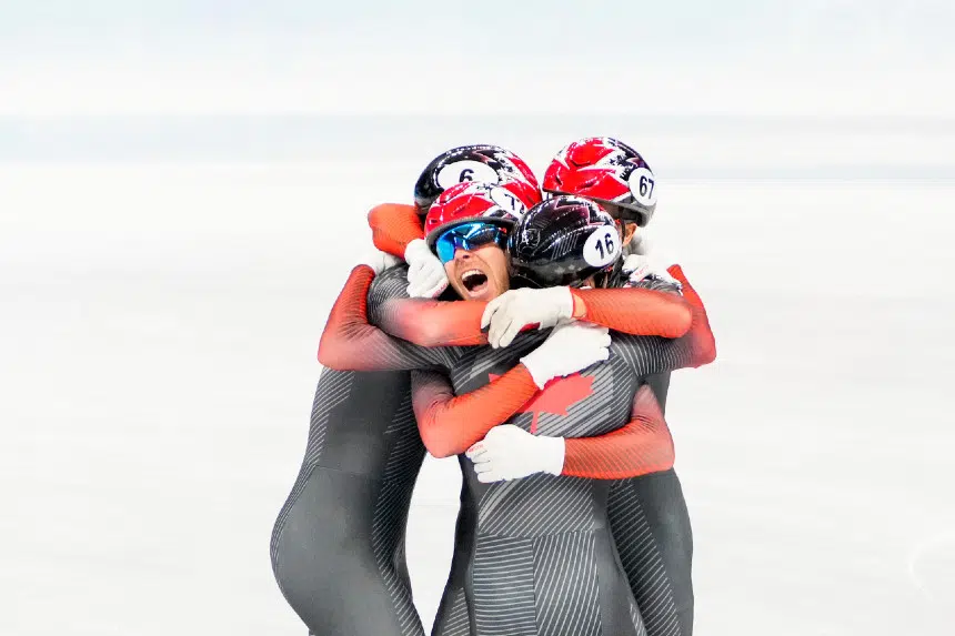 Canada Wins Gold In 5,000m Short-track Relay; Men’s Hockey Team ...