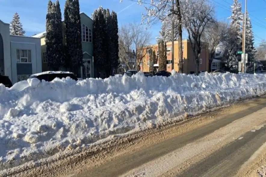 City begins removing snow piles from residential streets 650 CKOM