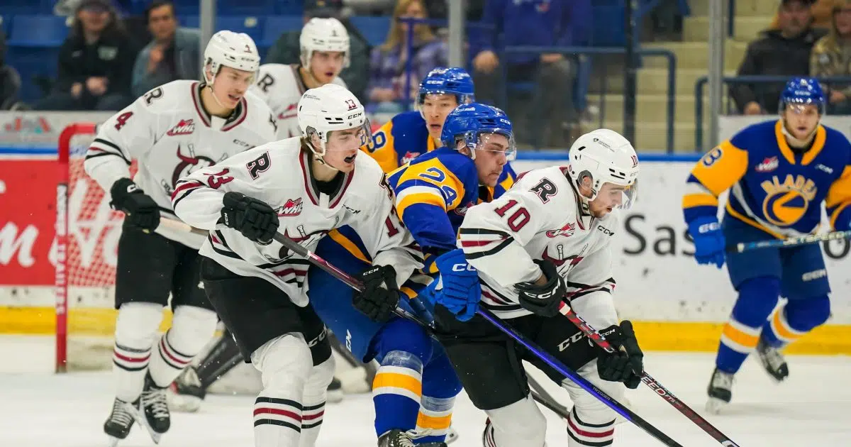 Blades fall to Rebels to open second round of the WHL playoffs
