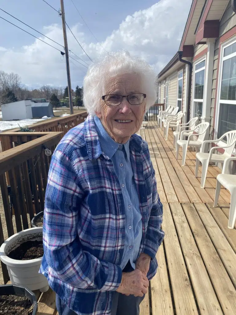 Marjorie Simonar, 94, was neighbours with the Petersons in 1967