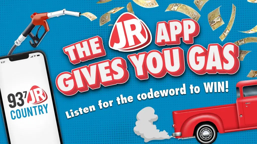The JR App Gives You Gas 93.7 JR Country
