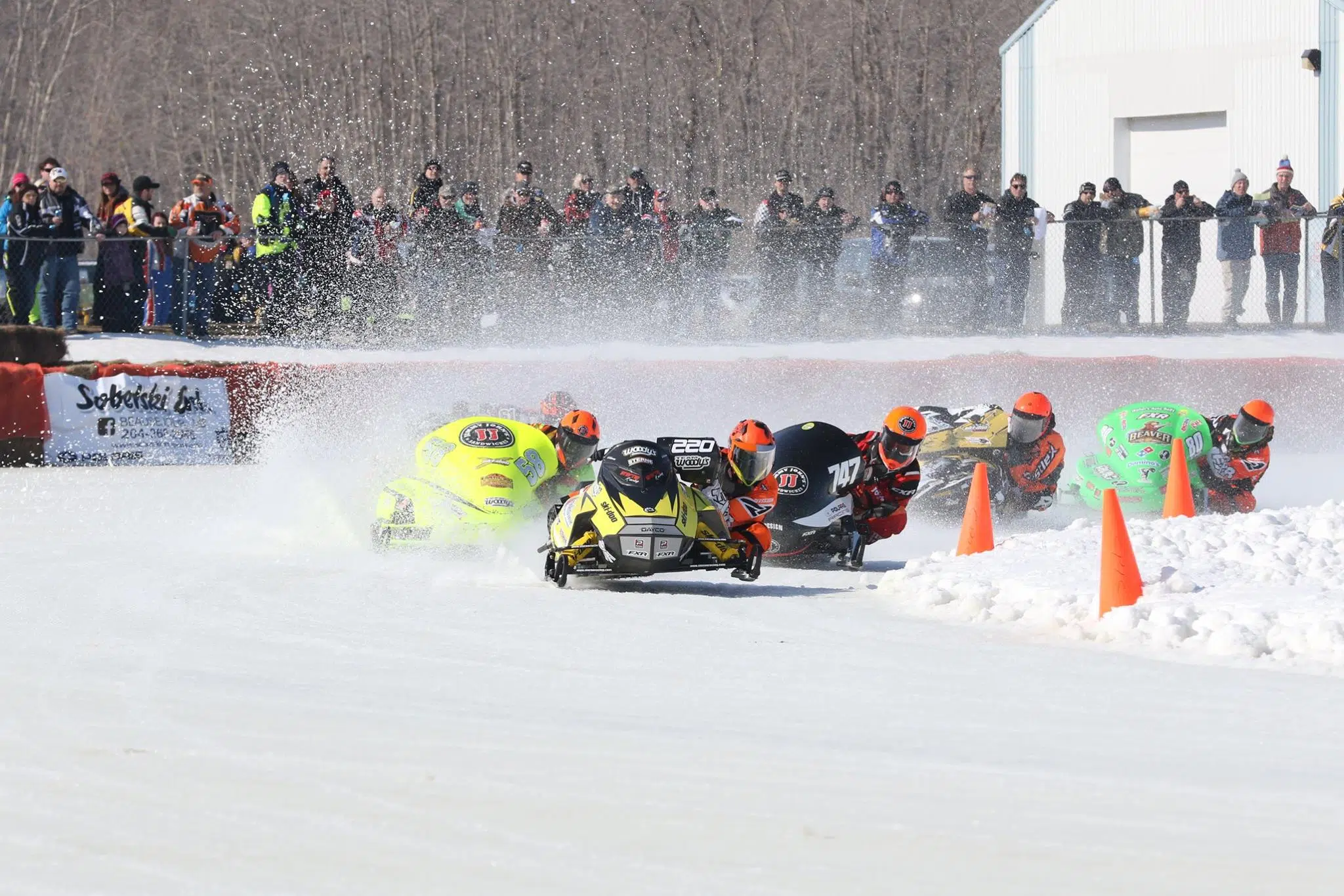 The Fastest Snowmobiles in the world are coming to BEAUSEJOUR!! QX104