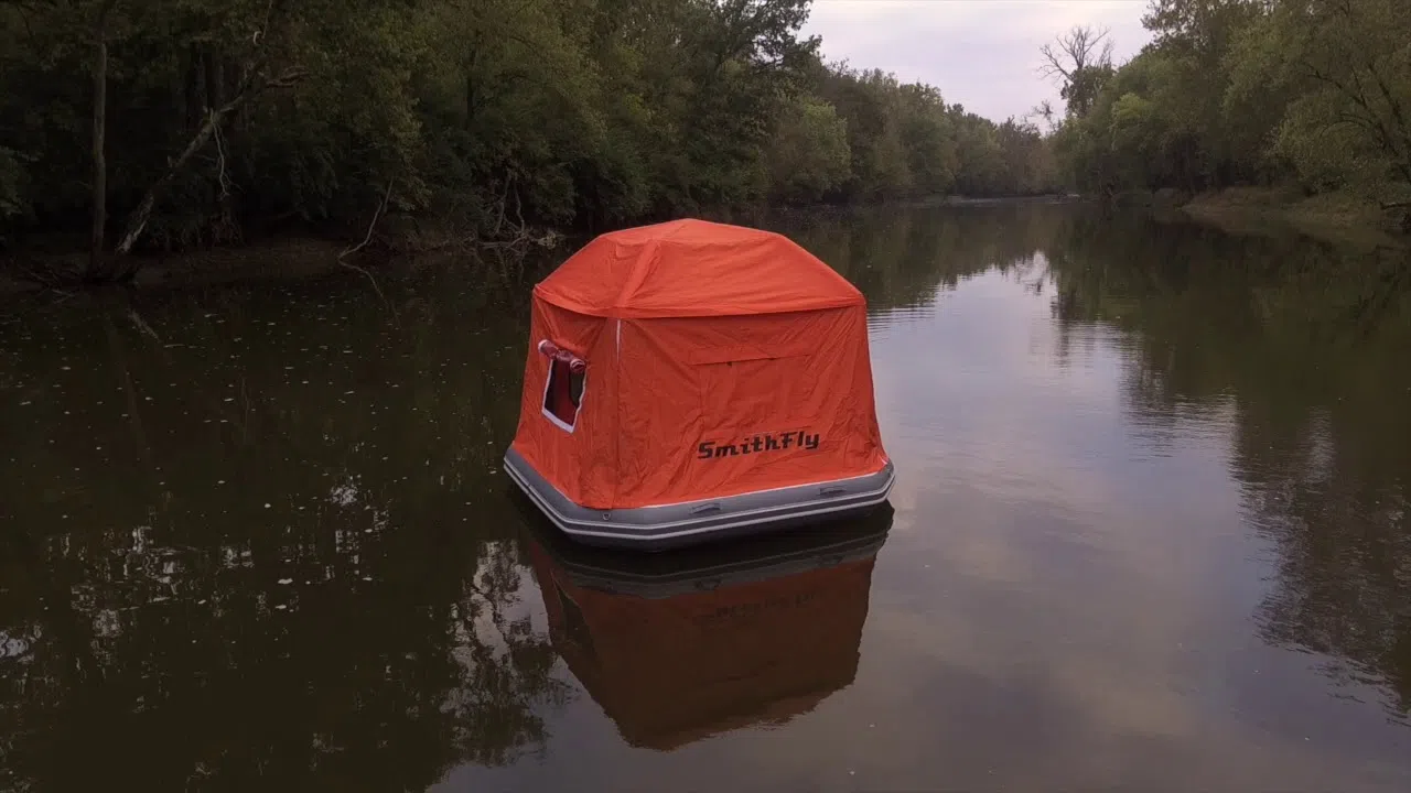 water shade floating tent