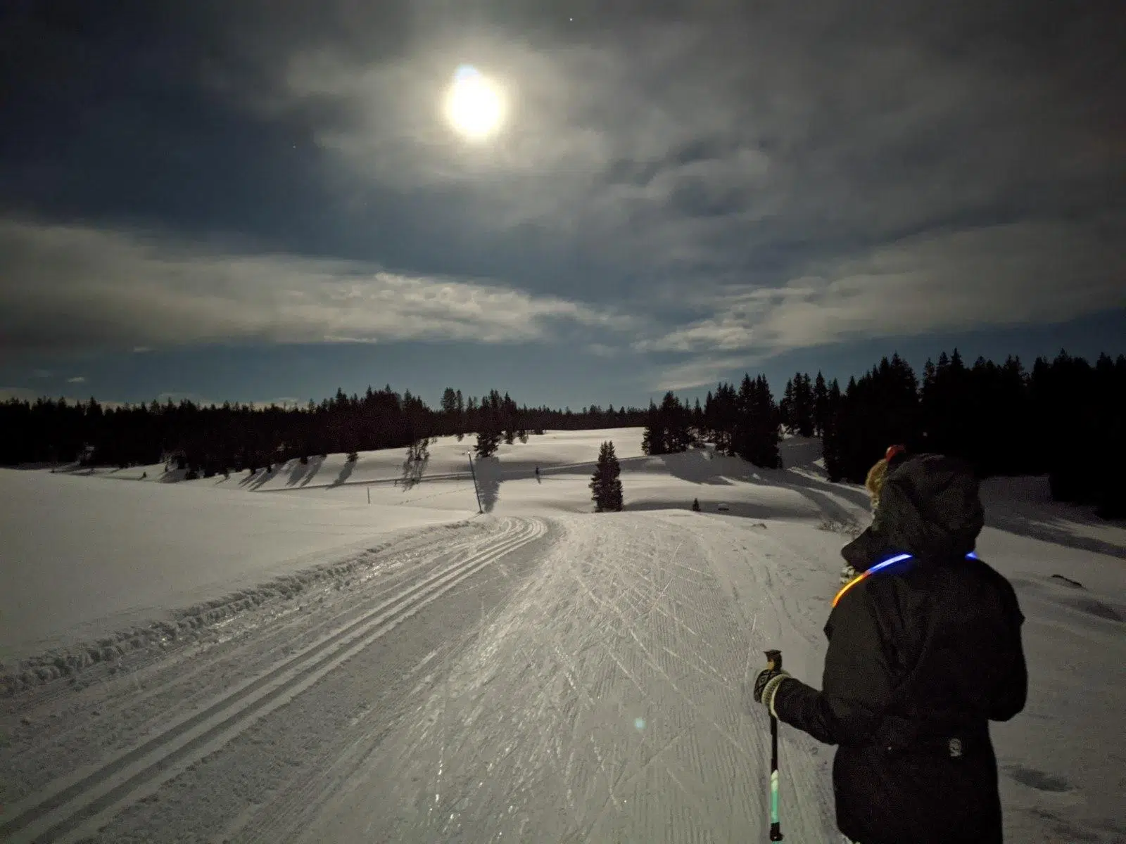 Full Moon Snowshoeing