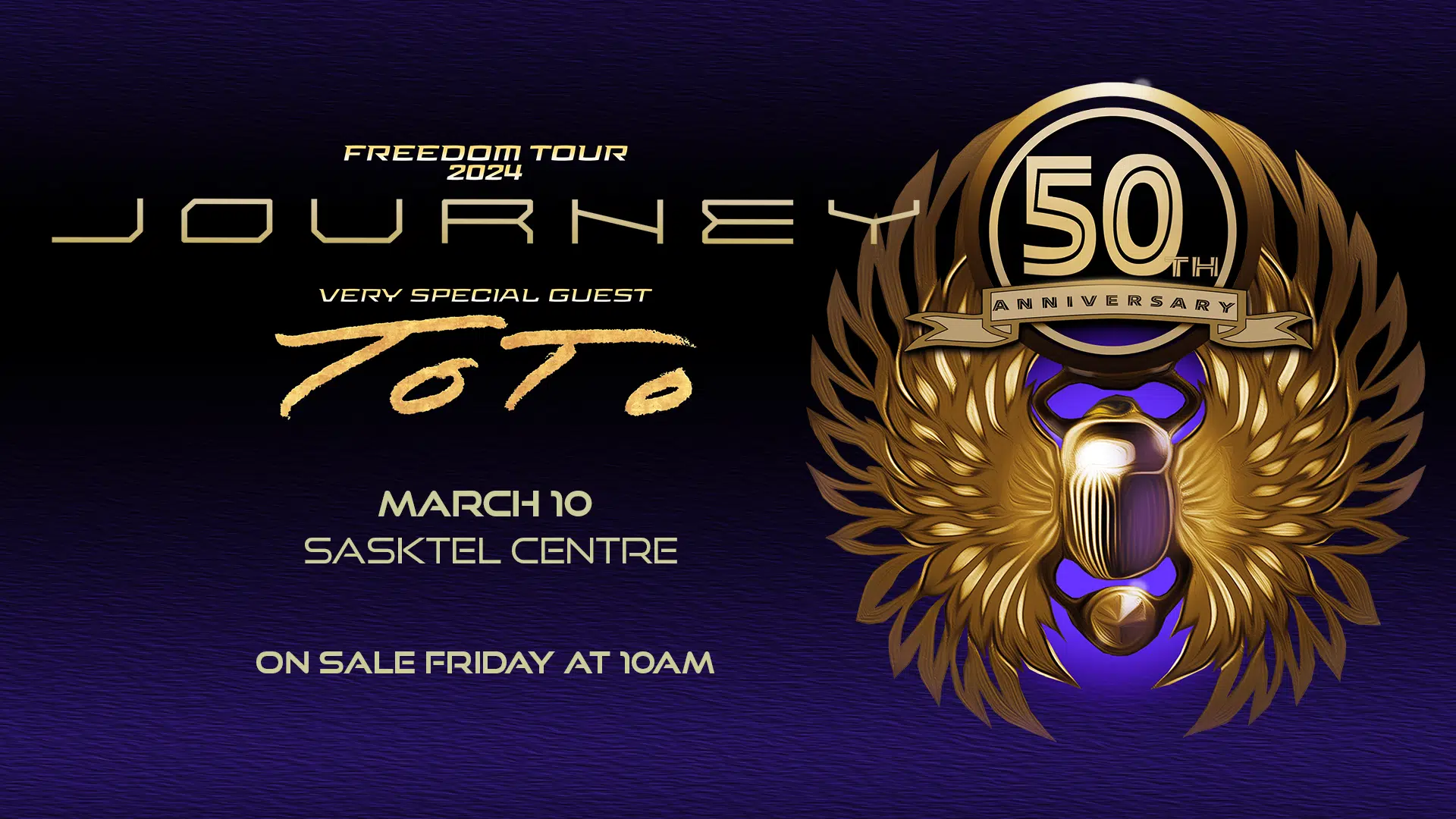 Journey’s Freedom Tour 2024 is coming to SaskTel Centre 900 CKBI
