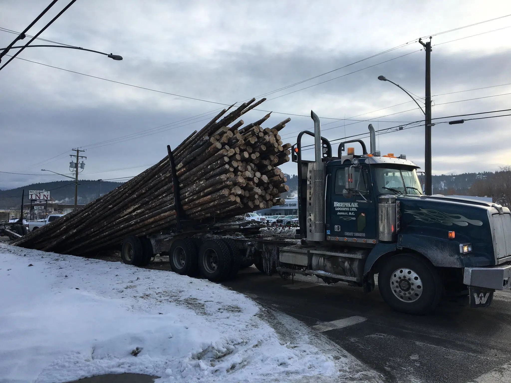 Logging truck spill causes delays on the Cranbrook strip The Drive FM