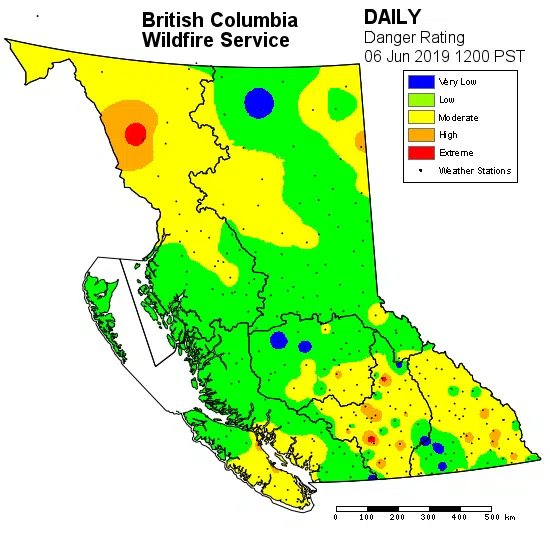 Cranbrook Fire Zone shifting between medium and high danger levels ...