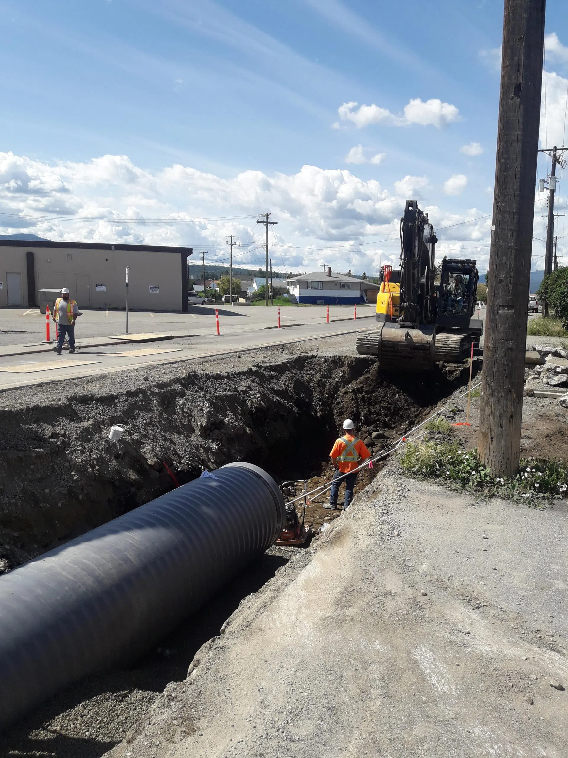 Kootenay Street storm sewer work in Cranbrook expected to be completed Tuesday The Drive FM