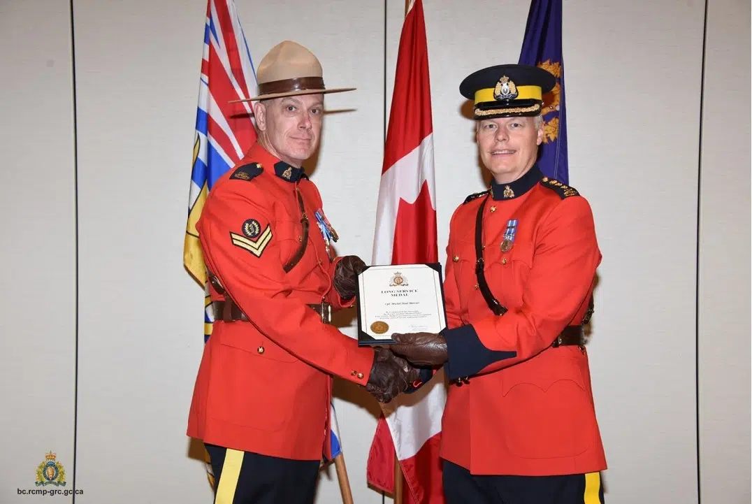 Cranbrook RCMP Corporal Receives Two Awards At Kelowna Ceremony | The ...