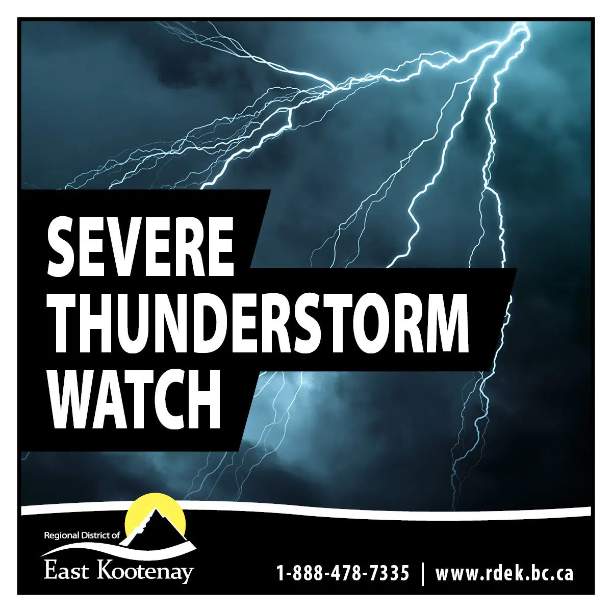 Severe Thunderstorm Watch Severe thunderstorm watch continues