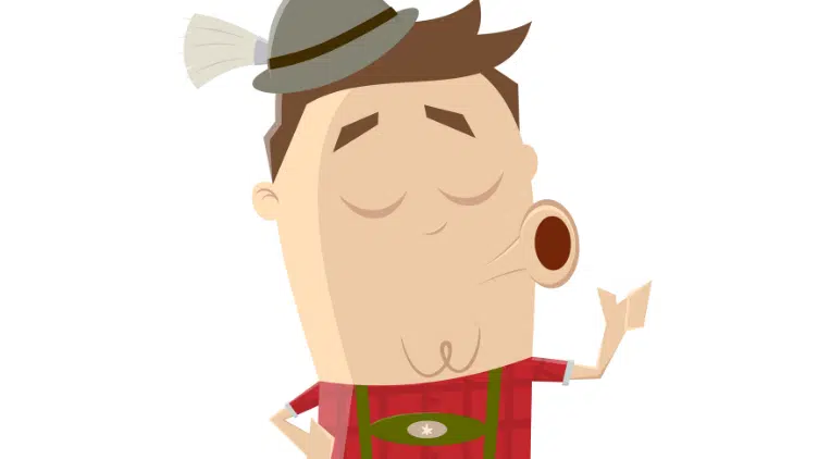 yodeling clipart people