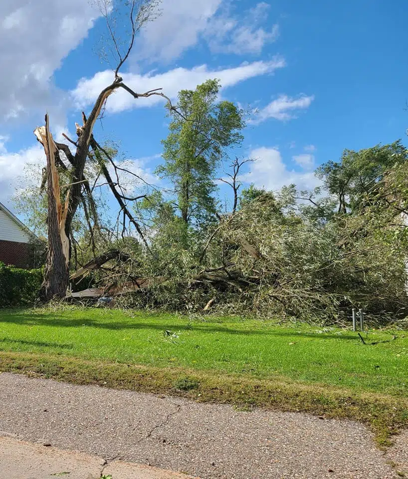 Preliminary results show EF0 tornado in Pembroke with 125 km/h wind speeds 96.1 Renfrew Today
