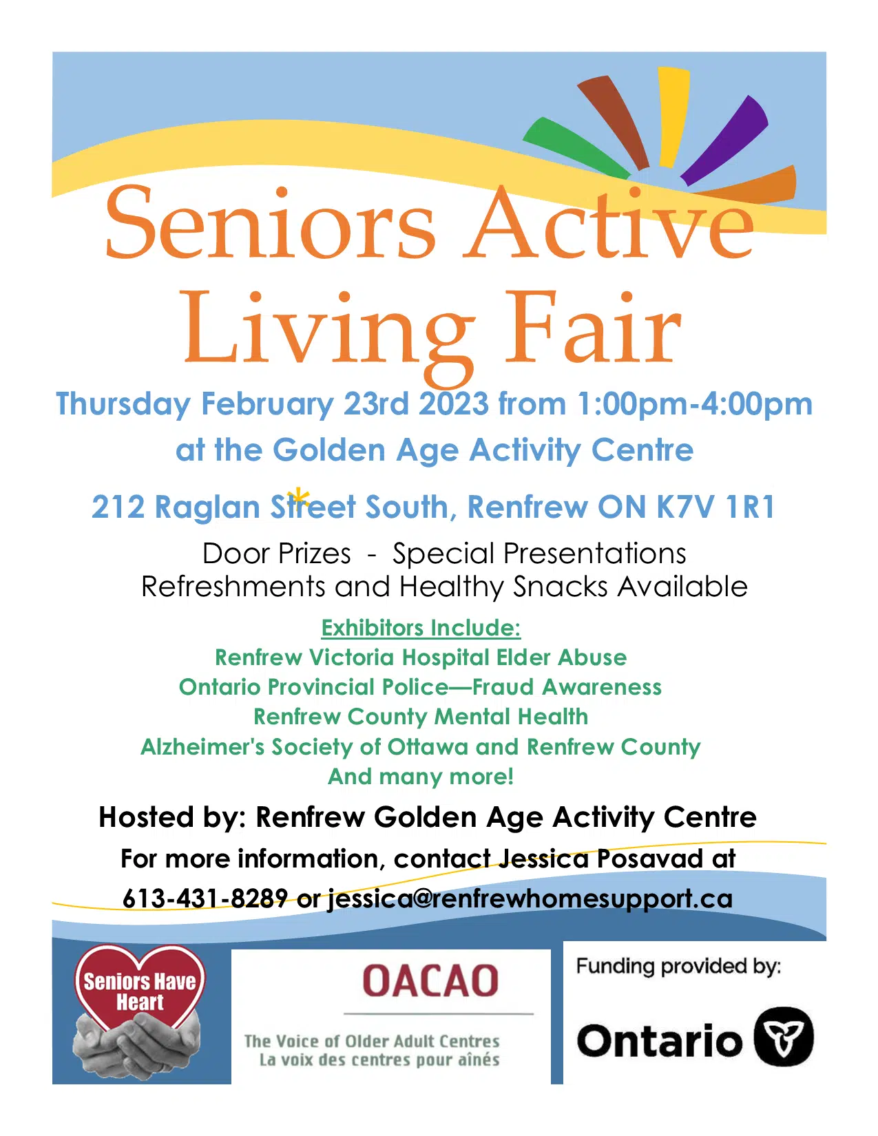 COMMUNITY SPOTLIGHT Seniors Active Living Fair comes to Downtown