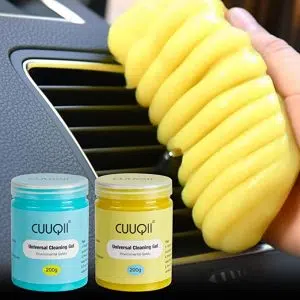 Car Cleaning Gel Car Detailing Putty Car Cleaning Putty Gel Auto Cleaner  Yellow