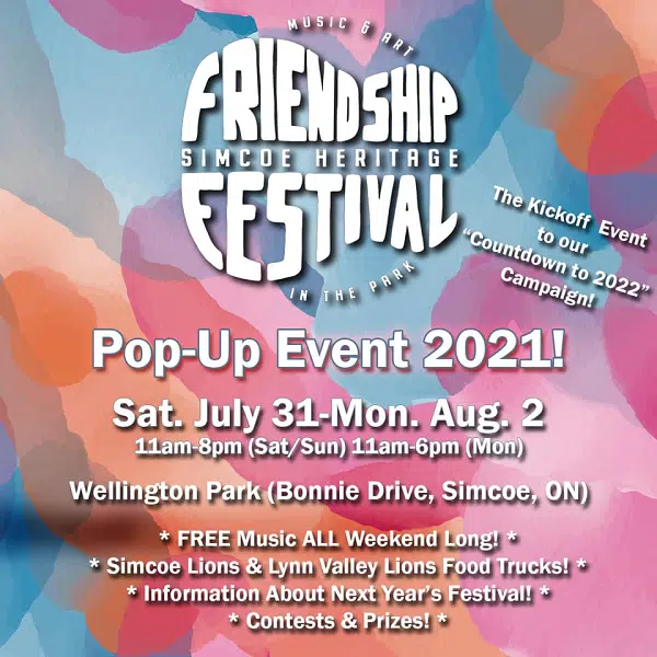 August Long Weekend 2022 Simcoe Ontario July Weekend 2022