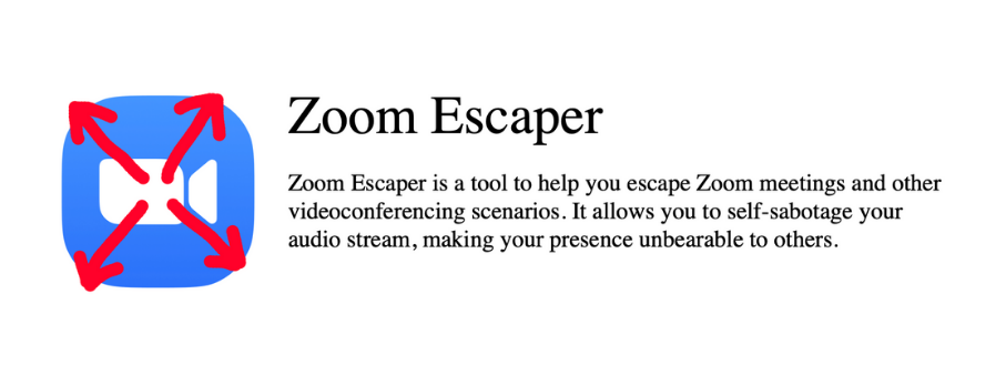 Need to get away from your Zoom meeting? Introducing ZOOM ESCAPER! - Vimarsana News