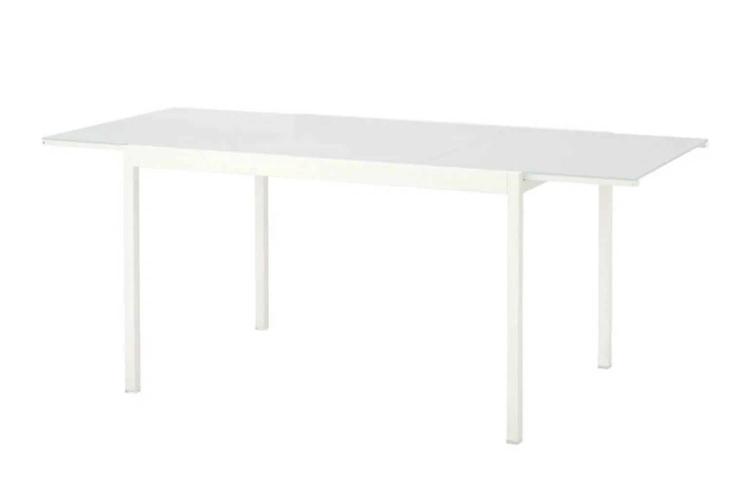 Ikea Recalling Glivarp White Frosted Extendable Dining Tables 96 3 The Breeze Christmas Favourites
