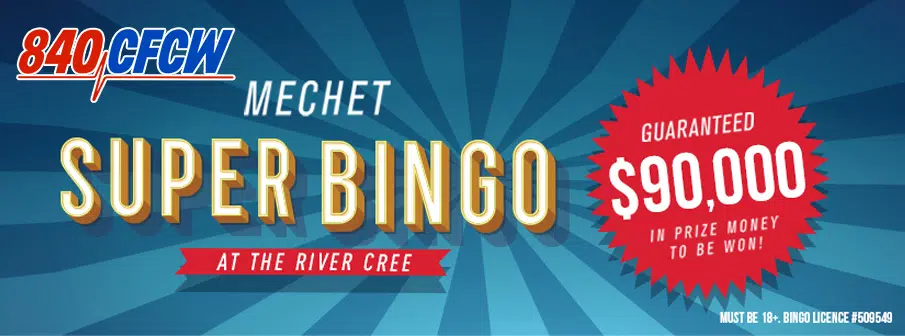 River cree bingo 2019