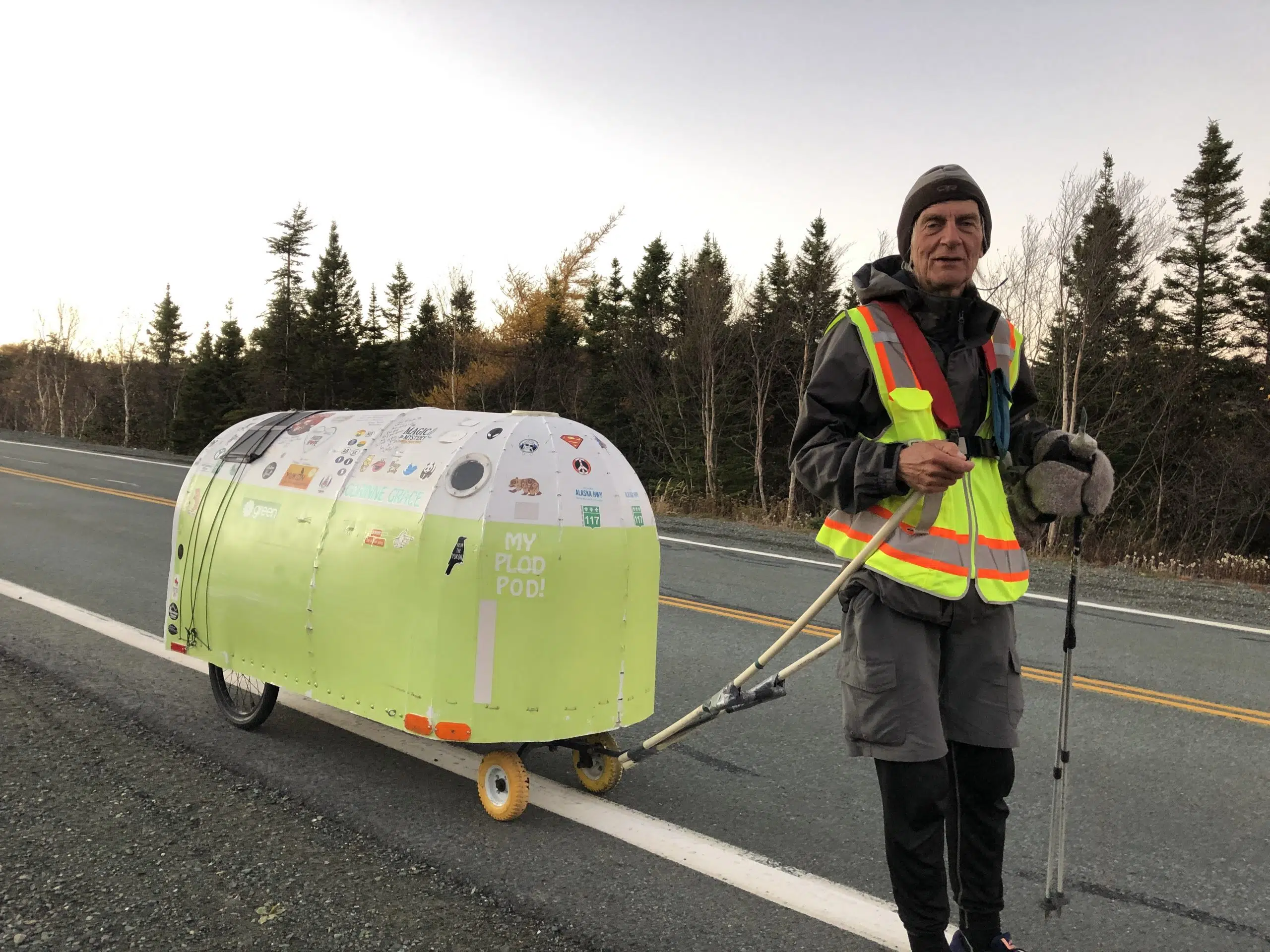Whitehorse Man Completes CrossCanada Walk at Cape Spear VOCM