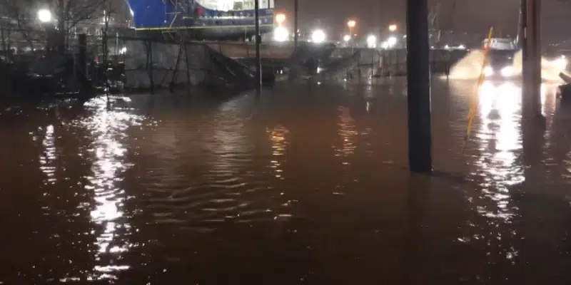 Heavy Rain Floods Southside Road in St. John’s | VOCM