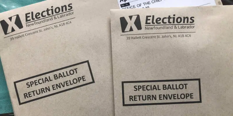 Deadline Approaching For Receipt Of Mail-In Special Ballots | VOCM