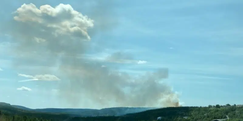 Équipages luttant contre les incendies de forêt à CBS