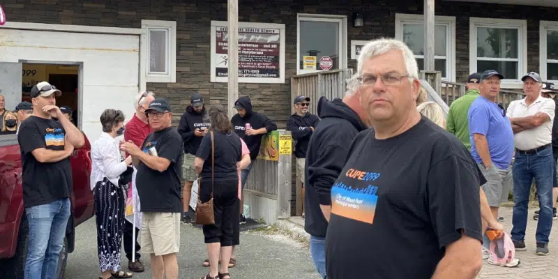 Unions Rally at Mount Pearl City Hall in Support of Municipal Workers ...