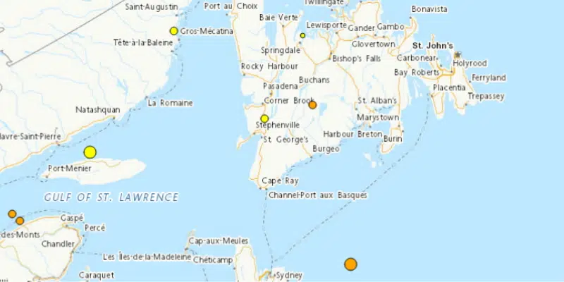 Numerous earthquake incidents have been recorded across the province