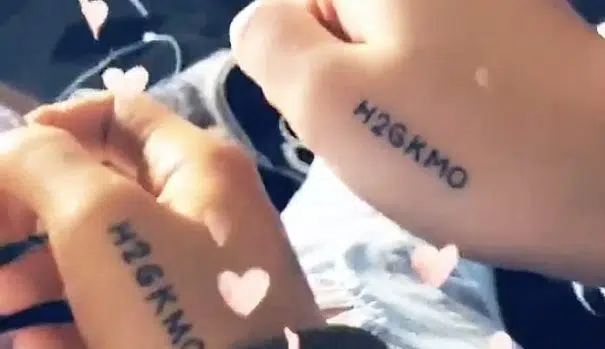 The Meaning Behind Ariana's New “H2GKMO” Tattoo | HOT 