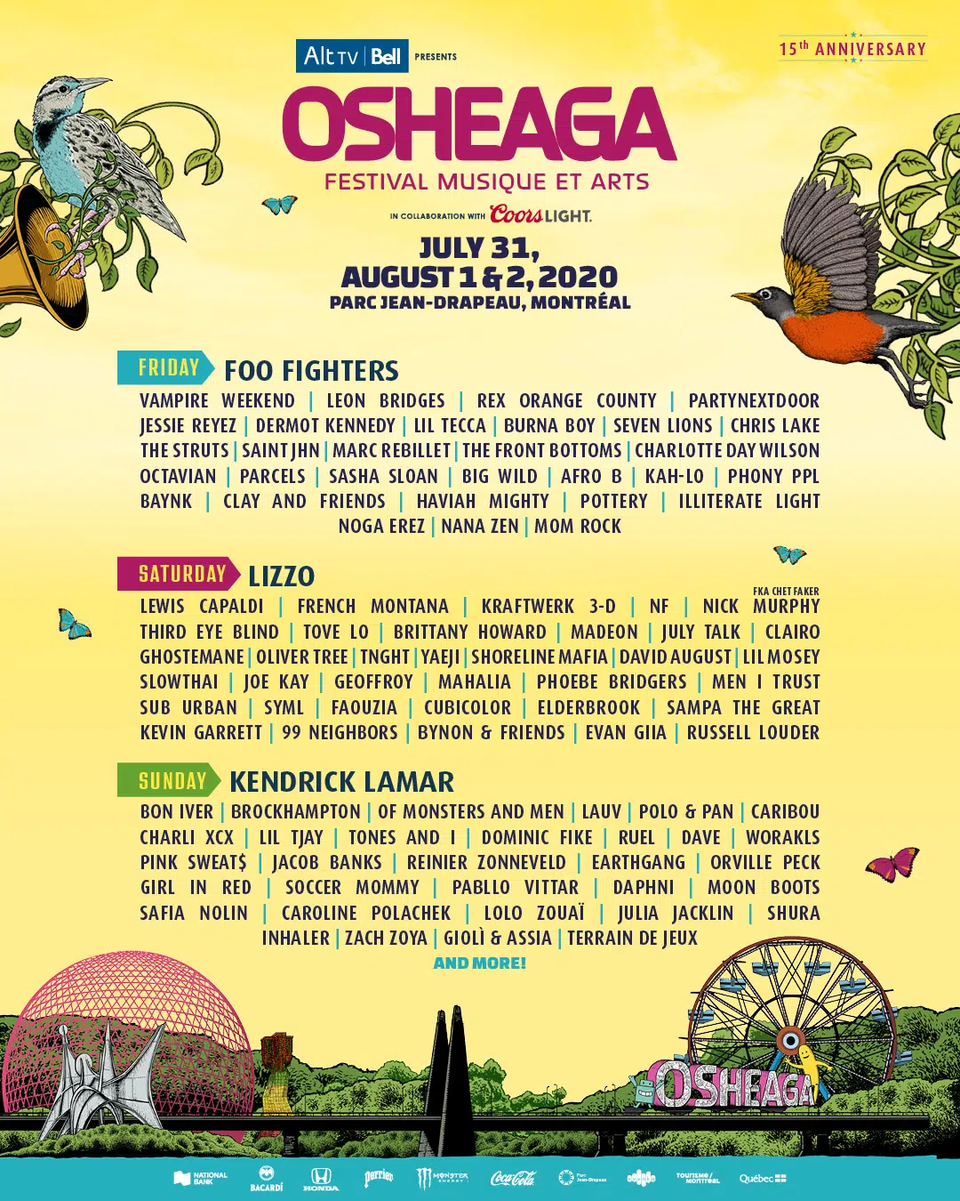 OSHEAGA Music Festival | LiVE  Ottawa's Alternative Rock