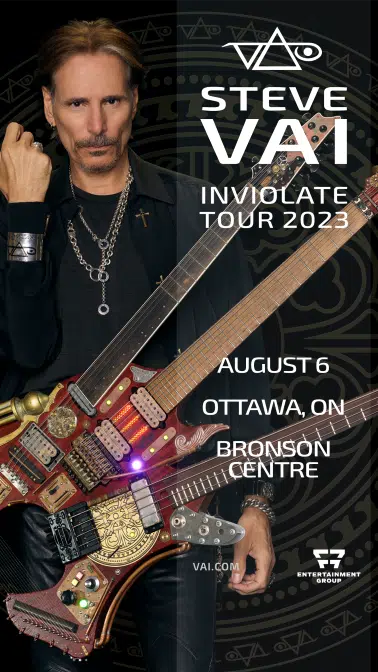 Steve Vai | LiVE 88.5 Ottawa's Alternative Rock